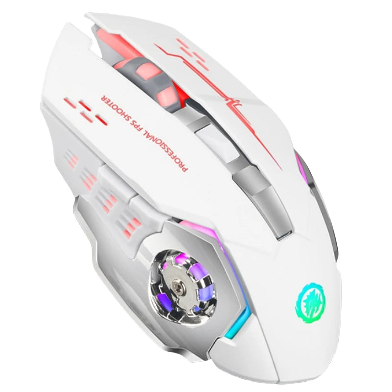 Mouse 2.4G Bluetooth Recargable Gamer