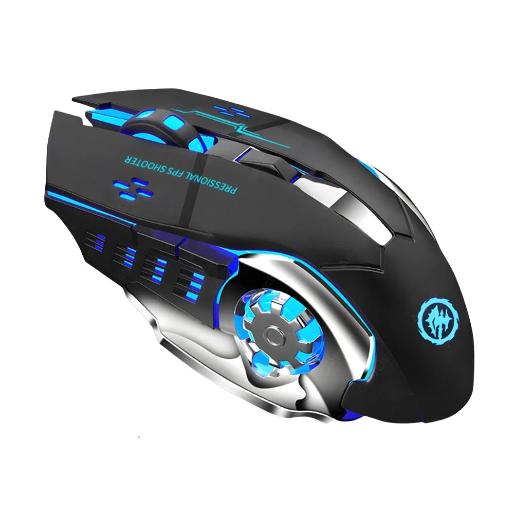 Mouse 2.4G Bluetooth Recargable Gamer