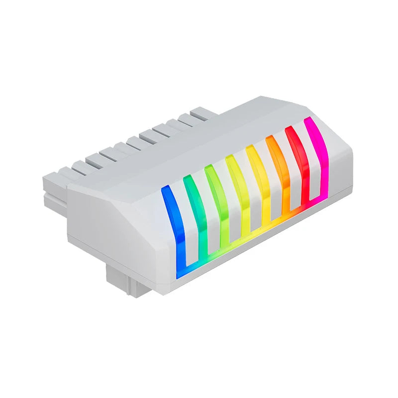TEUCER ATX 24Pin Adapter 90 Degree ARGB Adapter for Desktop PC Motherboard DIY Computer Accessories