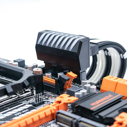 TEUCER ATX 24Pin Adapter 90 Degree ARGB Adapter for Desktop PC Motherboard DIY Computer Accessories